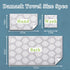 6 Pack 13"x13" 100% Set, Gray Wash Cloths, Jacquard Washcloths - Cotton | Quick Dry | Thick | Soft | Absorb, Luxury