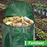 4 34 Ctosree Pieces Compost Bin Bags Large Gallon Reusable Yard Waste Lawn Bags Heavy Duty Garden Composting Garbage