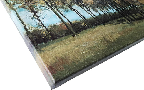 Wieco Art Autumn Landscape Canvas Prints of Vincent Van Gogh 1885 Famous Paintings Reproduction Wall Art for Home Decor
