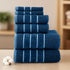 Set- 100% 6 Set 2 2 2 Combed Cotton Towel Rice Weave Combed Cotton Piece With Bath Towels, Hand Towels and Washcloths