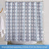 4 PCS Shower Curtain Clips, Self Adhesive Windproof Splash Guard Weight Clip (White)