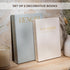 Set 2 Decorative Books of with Hidden Storage Premium Linen Coffee Table Books, Van Gogh & Renoir Art Decor | Faux