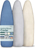 Home Intuition Iron Scorch Resistant Ironing Board Cover and Pad, 15x54, Standard Size, Blue