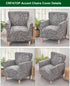 1-Piece Sofa,B64 CRFATOP Stretch Modern Banquet Armchair Slipcover Accent Chair Covers with Arms Soft Chair Slipcovers