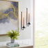 Set 2 16.5"5"3" Metal Wall Candle Sconce Holder of Wall Mount Candle Holders Modern Wall Candle Sconces Hanging