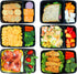 SimpleHouseware 16 Pack - 2 Compartment Food Grade Meal Prep Storage Container Boxes (28 ounces)