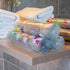 35x16 inch, BEEHOMEE Polyvinyl Chloride (PVC) Bath Mat, Alphabet, Square, XL Size, Textured Pattern, Suction Cups
