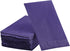 Dinner Napkins Disposable Guest Towels - Purple Beverage Napkins, Soft & Absorbent, 8” x 4.5”, Pack of 40 by Amcrate