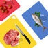 WK Plastic Cutting Board Set of 3, Flexible Non-Slip Mats, Dishwasher Safe, BPA Free, Multi Sizes