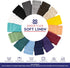 600 100% 4 Set, 13x13 American Soft Linen Luxury Washcloths for Bathroom, GSM Cotton Piece Turkish Wash Cloth in Soft