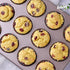Muffin Cake Pan, 12-Cavity Non-Stick Cupcake Bakeware for Oven Baking (Champagne Gold)