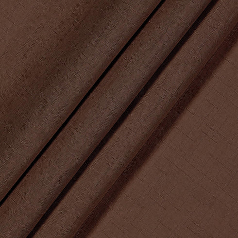 ECLIPSE Kendall Modern Blackout Thermal Rod Pocket Window Curtain, 42 x 84, Chocolate