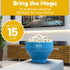 POPCO Silicone Microwave Popcorn Popper with Handles, Collapsible Bowl BPA Free, 15 Colors Available