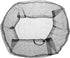 MECCANIXITY 25.6 Inch Mesh Electric Fan Dust Cover, Washable Dustproof Protection Net (Black)