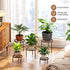 5 Pack Plant Stand Indoor Outdoor Heavy Duty Metal Stand Multiple Plants, Anti-Rust Iron Flower Pot Stand Decoration