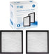 Fette Filter Replacement Filters Compatible with Holmes Filter E, Activated Carbon & Multi Layer, Pack of 2