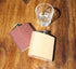 WUDN 6 oz. Wooden Hip Flask Stainless Steel Body Real Aromatic Cedar