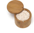 Lipper International Bamboo Wood Salt or Spice Box with Swivel Cover, 3-1/2" x 2-3/4" by Lipper International