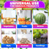 24" Set 100 Set Mesh Produce Bags of - Reusable Produce Bags with Plastic Lock, Durable & Tear Resistant Mesh Bag