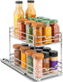 HOLDN’ STORAGE Pull Out Cabinet Organizer for Spices, Cans - Heavy Duty with Lifetime Limited Warranty, Pull Out Spice