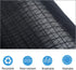 Sulimy Mesh Garbage Bag Holder Dispensers, 2pcs Folding Trash Bags Organizers with 2 Hooks for Home Kitchen, Black