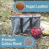 CleverMade LUXE Tote - Reusable Grocery Shopping Bag with Reinforced Bottom