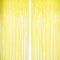 Yellow Tinsel Foil Fringe Curtains Decorations, You Are My Sunshine Baby Shower Birthday Party Props, 2pc