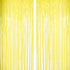 Yellow Tinsel Foil Fringe Curtains Decorations, You Are My Sunshine Baby Shower Birthday Party Props, 2pc