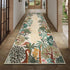2.5x8 GarveeHome Jungle Hallway Runner Rug, Soft Beige Animal Long Kitchen Runner Non Slip Entryway Rug Farmhouse Thin