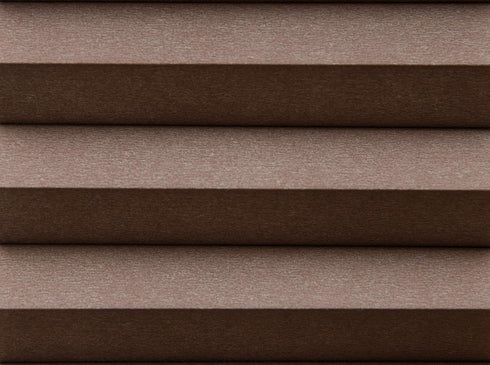 Artisan Select No Tools Custom Cordless Cellular Blackout Shades, Mocha, 38 5/8 in x 72 in
