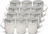 Winware Stainless Steel Dredges, 10-Ounce with Handle, Set of 12