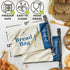 2 Pack Reusable Bread Bags - Perfect To Store Homemade Sourdough Loaf Breads - Special Double-Lock for Longer Freshness