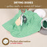 Set 12 16"x26" Native Fab of Gingham Mini Check Kitchen Towels - Cotton Dish Towels - Soft Absorbent Hand Towels