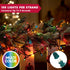 Lights,100 Count 21.4FT Joiedomi Multicolor Christmas String Christmas Fairy Tree Lights Plug in for Indoor Outdoor