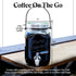 Willow & Everett Cold Brew Coffee Maker - 2 L Iced Tea & Coffee Maker with Glass Pitcher, Stainless Steel Spout,