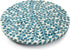 CLAYNIX Lazy Susan for Countertop, Mother of Pearl Turntable Organizer, Wood Round Spinning Tray for Kitchen, 12.5 Inch