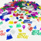 Happy Birthday Confetti Sprinkles, Table Scatters for Birthday Party Decoration, Metallic Foil Confetti, 1.5 Ounce