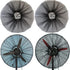 2 PACK Fan Cover for 30 Inch Industrial Pedestal Fan, Dust Cover for Kids Finger Protection, Washable, Reusable