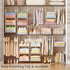 X-cosrack 3 Closet 5 Tier Foldable Organizer, Clothes Shelves with S Hooks, Wall Mount&Cabinet Wire Storage Basket