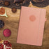 GoGirl Recipe Book – Blank Cookbook to Write In Your Own Recipes – A5, 58 Recipes Total - Peach Pink