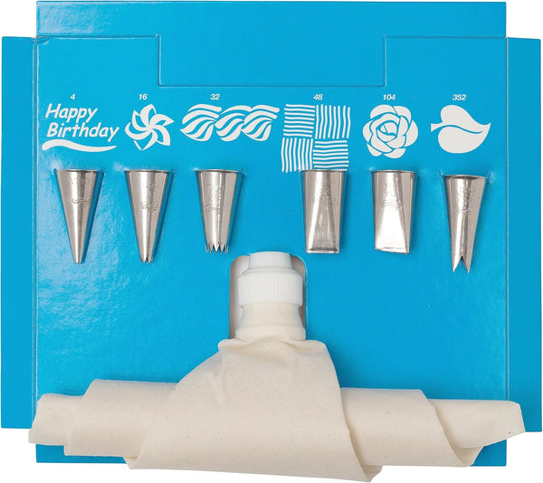 Ateco 8-Piece Cake Decorating Set