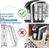 STORAGENIE Coffee Pod Holder for Kerig Kcup, Red Side Mount K Cup Storage Organizer for Small Counters