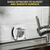 NADOBA Stainless Steel Sponge Holder for Kitchen Sink, Compact & Durable, Easy to Install, Saves Storage Space