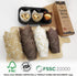 Nordic Paper 200pcs Tulip Cupcake Liners for Baking, Standard Size Muffin Liners with Fancy Designs
