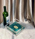 IEEK Acrylic Cocktail Paper Napkin Holder, Decorative Clear Beverage Napkin Caddy, Pack of 1