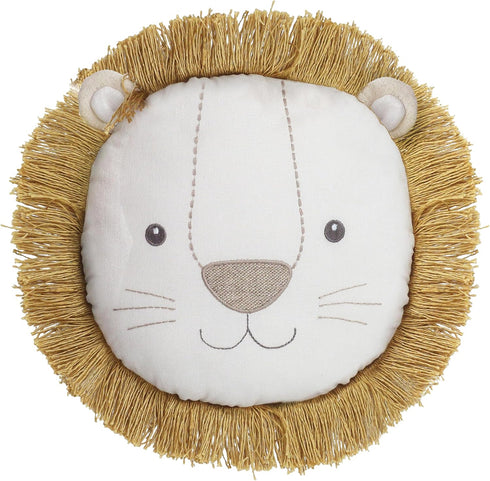 MON AMI Leopold Lion Dcor Pillow 14 |Plush Stuffed Animal Hugging Pillow,