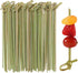 100 PCS Natural Bamboo Cocktail Picks, 4.7 Inch Toothpicks for Appetizers, Fancy Tooth Picks for Party Supplies