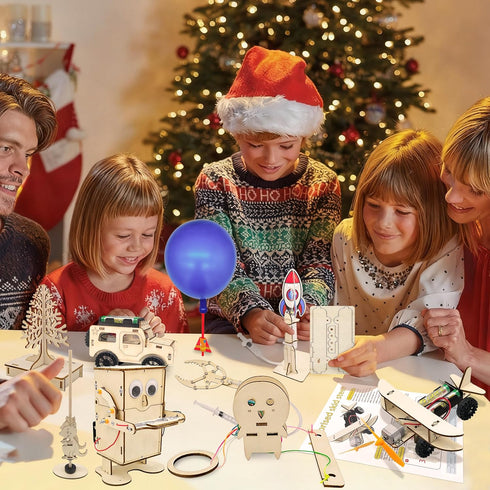 24 2025 Countdown, 8 9 10 11 12, 3D Kortes Days STEM Advent Calendar for Christmas Science Building Project Craft