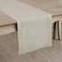 Solino Home 90 Inch Long Linen Table Runner, Classic Hemstitch, 100% Pure Linen for Natural Dining Table