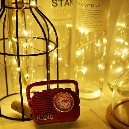9 Pack 20 (9, Wine Bottle Lights with Cork, Battery Operated LED Cork Shape Silver Wire Fairy Mini String Lights(No